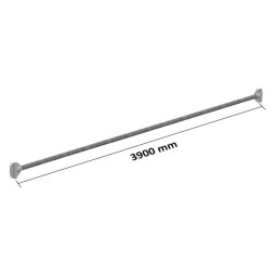 Tuuletus- ja kuivaustelineen sivutanko 110 Varax