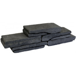 Rustikko muurikivi, lava