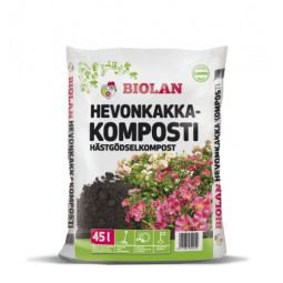 Biolan Hevonkakkakomposti 45 l
