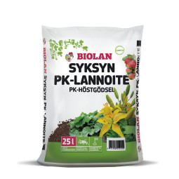 Biolan Syksyn PK-lannoite, 25 l