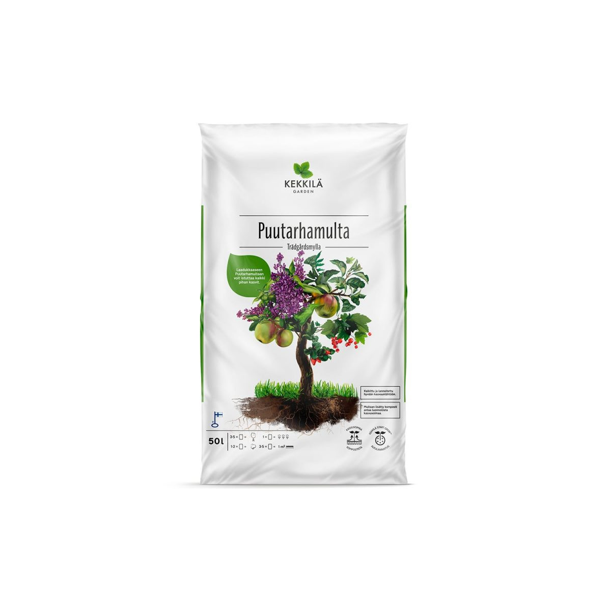 Kekkilä Puutarhamulta, 50 l, LAVA 60 kpl