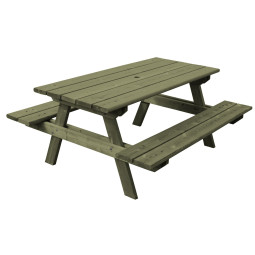 Tammiston Puu kalusteryhmä Aleksi 1800 mm pöytä/penkkiyhdistelmä