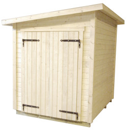 Tammiston Puu varasto 180x180 cm puuvalmis