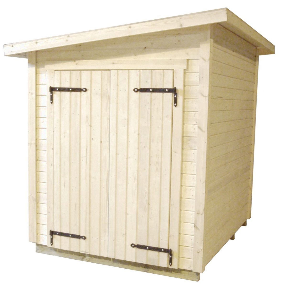 Tammiston Puu varasto 180x180 cm puuvalmis