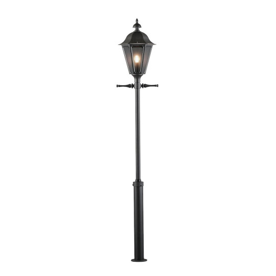 Pylväsvalaisin Pallas 550-750, 260 cm, musta