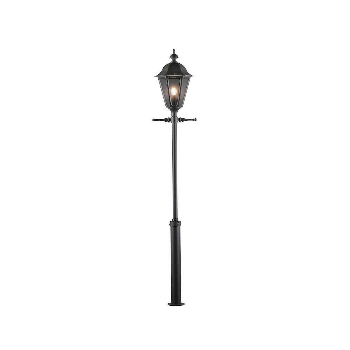 Pylväsvalaisin Pallas 550-750, 260 cm, musta