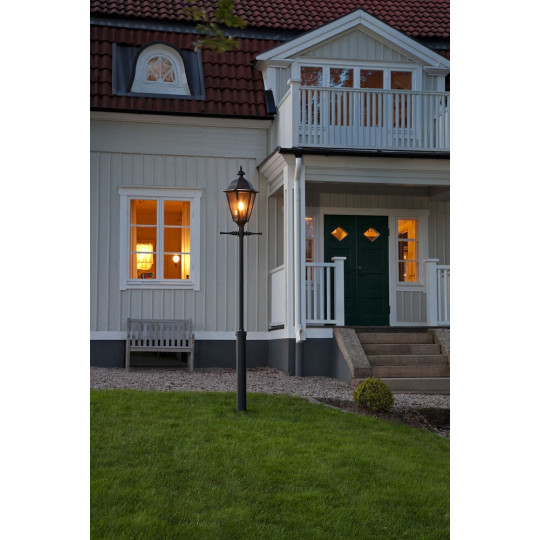 Pylväsvalaisin Pallas 550-750, 260 cm, musta