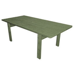 Tammiston Puu Amelia-pöytä 207 x 100 cm, painekyllästetty vihreä