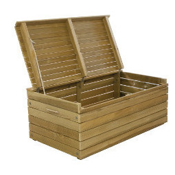 Tammiston Puu Arkku 1200 x 550 x 550mm, vihreä