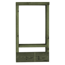 Terassielementti Tammiston Puu Puolikasaita suora