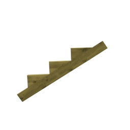 Pihaportaan reisipuu, 3 askelmalle