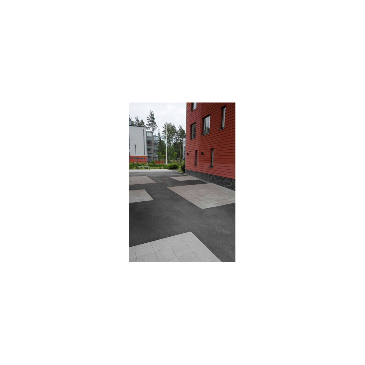 Betonilaatat 418x418x80 mm, 1 kpl