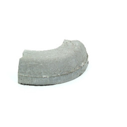 R 250 kulma, kupera 90°, 120 mm