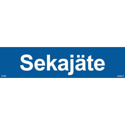 Sekajäte opaste