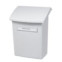 Postilaatikko muovi lukittava välikannella