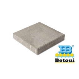 Pintaprofiloitu betonilaatta 298x298x50 mm