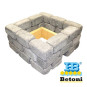 Firepit tulisija tulitiilillä Firepit tulisija tulitiilillä