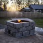 Firepit tulisija tulitiilillä Firepit tulisija tulitiilillä