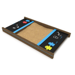 Hiekkalaatikko kannella