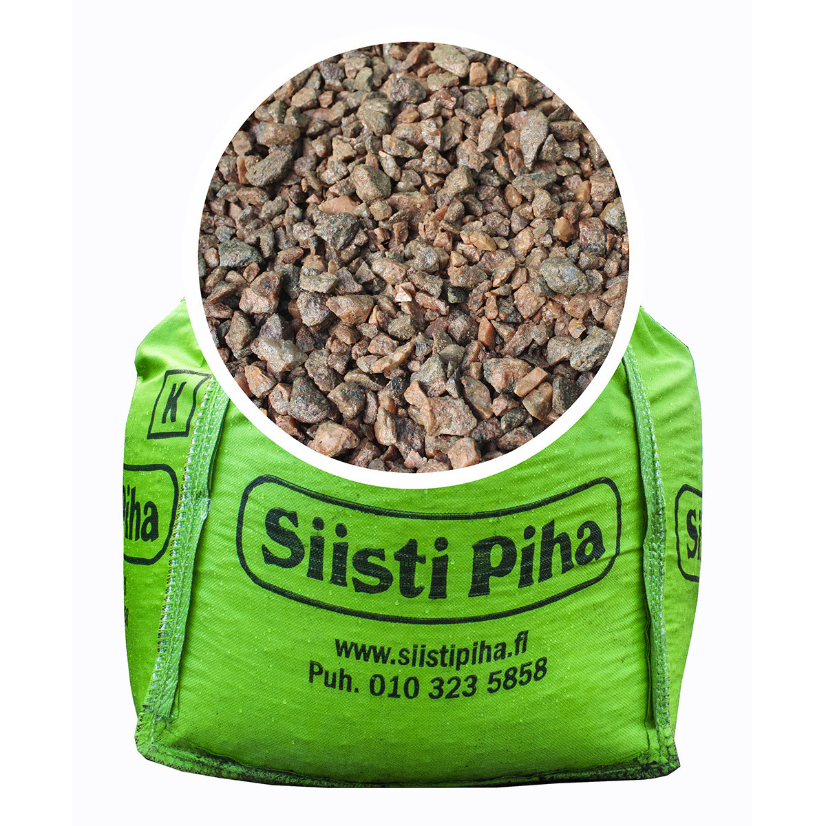 Sepeli punertava 6-16 mm, suursäkki 1000 kg | Siisti Piha