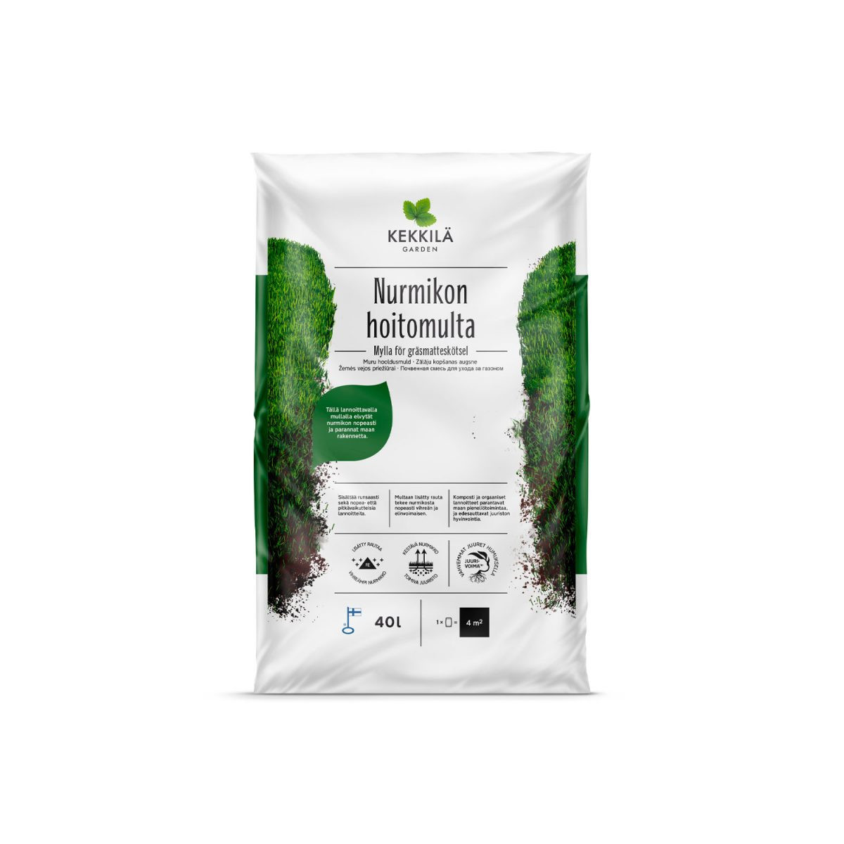 Kekkilä Nurmikon hoitomulta, 40 l