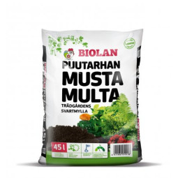Biolan Musta Multa 45 l, LAVA 65 kpl