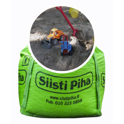 Hiekkalaatikkohiekka, suursäkki