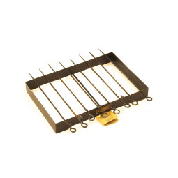 Varrastikut 8 kpl ja teline, 36 cm