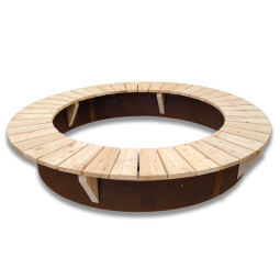 Siisti Piha pyöreä hiekkalaatikko