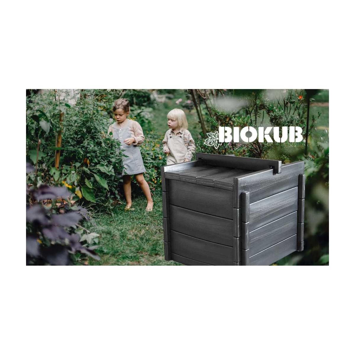 Biokub 420 l kompostori