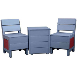 Quutio 2+1 parvekeryhmä, maalattu