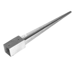 Maakiila 90mm tolpalle, 91x91x750mm