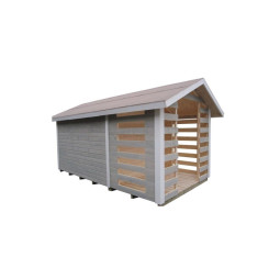 Varasto jatko, puuvaja 240x120cm, puuvalmis