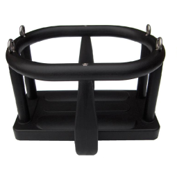 Turvaistuinsetti, musta