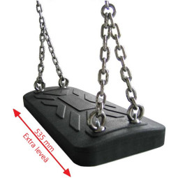 Lautaistuin ja ketjut, Extra leveä