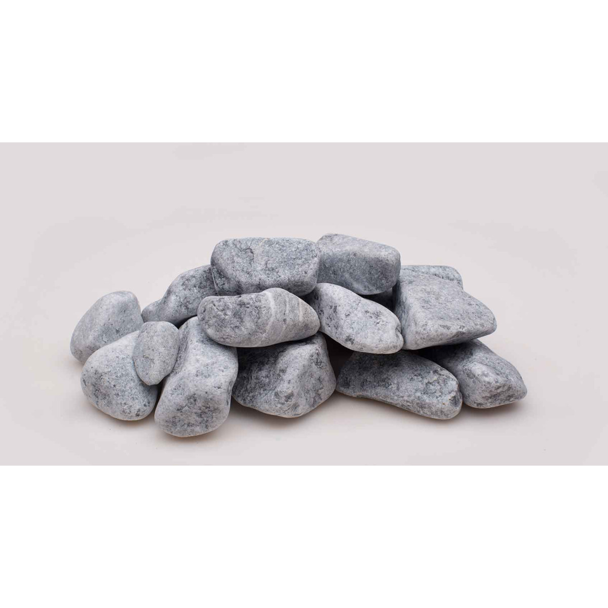 Sileä koristekivi Ice Blue 40-60 mm, suursäkki