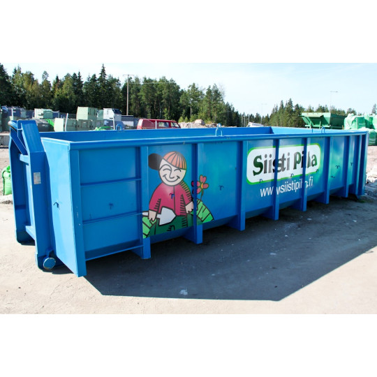 Iso vaihtolava, risujäte