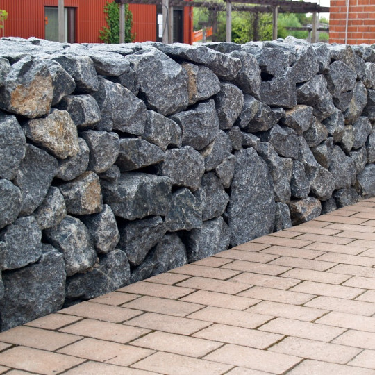 Lohkarekivimuuri, 1000 kg