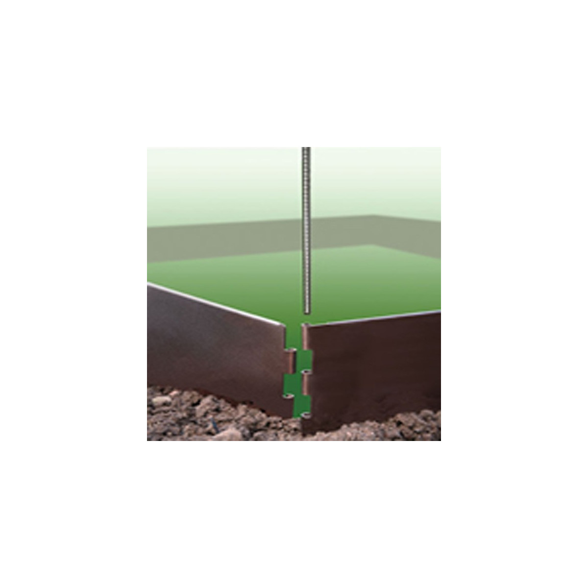 EasyBed kohopenkin laajennus, ruskea