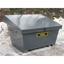 Hiekoitusastia 450 l, terästä