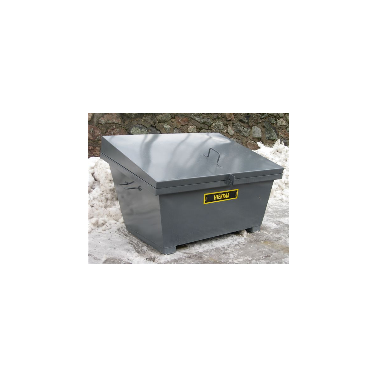 Hiekoitusastia 450 l, terästä