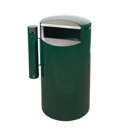 Helsinki Siti roskakori 140 l, putkituhkakupilla